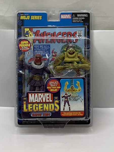 TOYBIZ マーベルレジェンド シリーズ14 モジョー ビルド バロン・ジモ アクションフィギュア 未開封 MARVEL LEGENDS MOJO SERIES