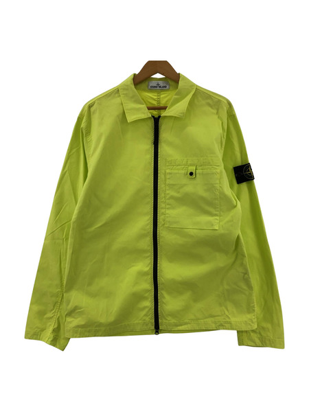 STONE ISLAND 22SS スーピマコットンジップシャツジャケット L 黄 761512619