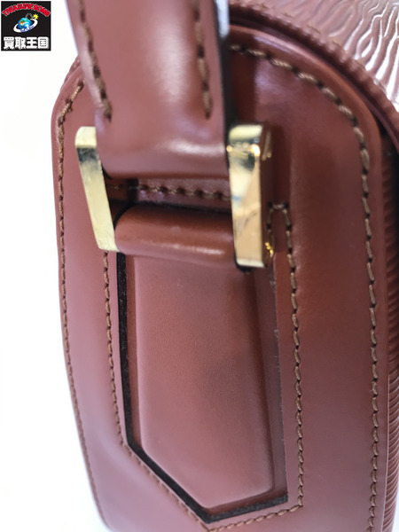 LV ショルダーバッグ ビュシ エピ 茶