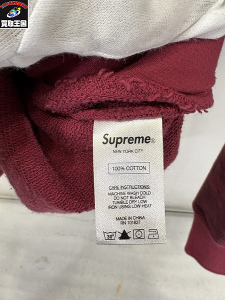 Supreme 16SS Burroughs Hooded Sweatshirt L