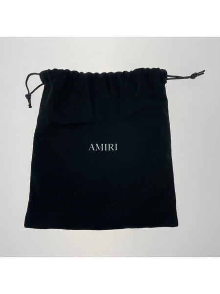AMIRI ソノ他 THREE STAR CM BELT ベルト 黒 (90)