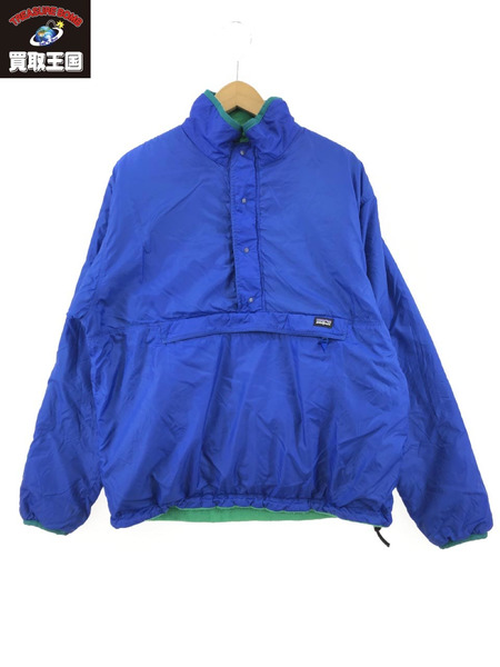 オールド patagonia グリセード ハーフジップフリース M ブルー