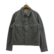 SCYE BASICS Pivot Sleeve Trucker Jacket 38 グレー