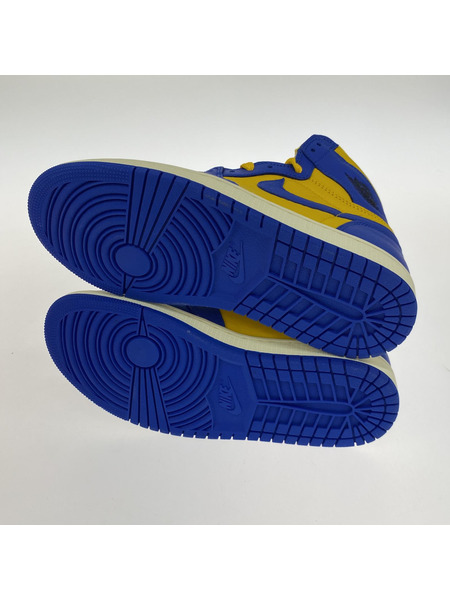 NIKE/AIR JORDAN 1 High OG Game Royal and Varsity Maize[値下]