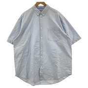 supreme Loose fit s/s oxford shirt blue XL