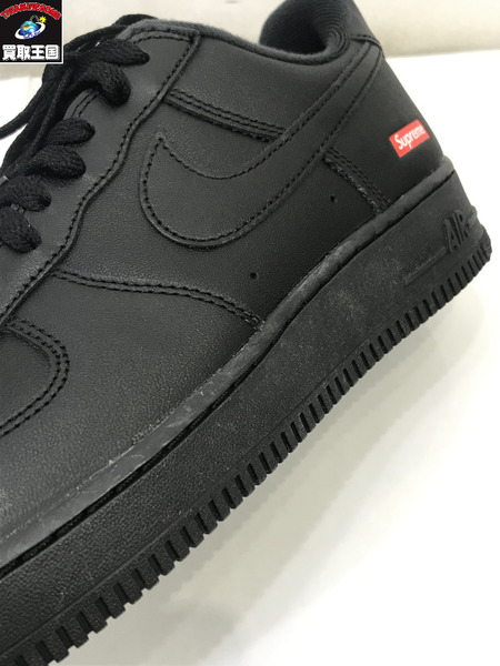 NIKE×SUPREME Air Force 1 Low CU9225-001/26.0cm/黒/ナイキ×シュプリーム/スニーカー/タグ付