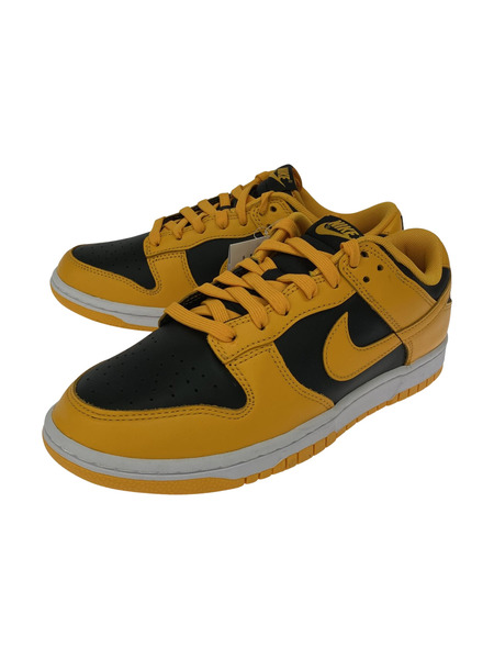 NIKE DUNK LOW RETRO スニーカー 黄黒 25.5cm