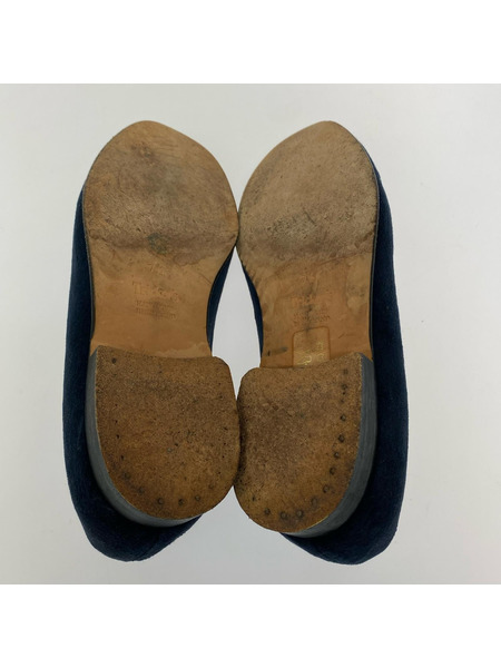Tricker's シューズ スエードドレスシューズ ネイビー 71/2