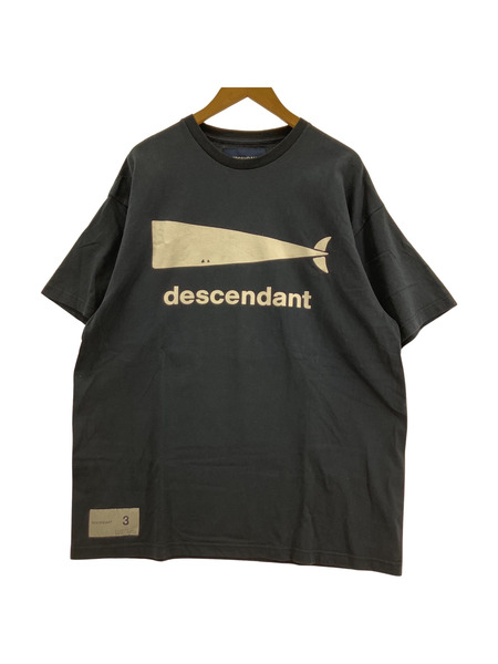 DESCENDANT S/SプリントTEE ネイビー SIZE:3