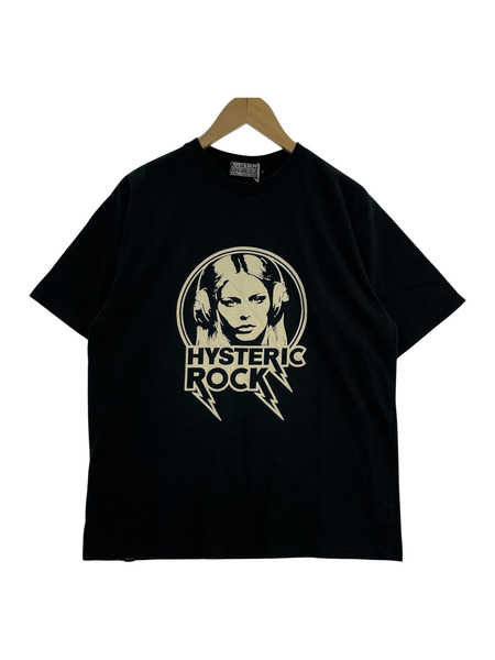 HYSTERIC GLAMOUR ROCK Tシャツ(L)BLK