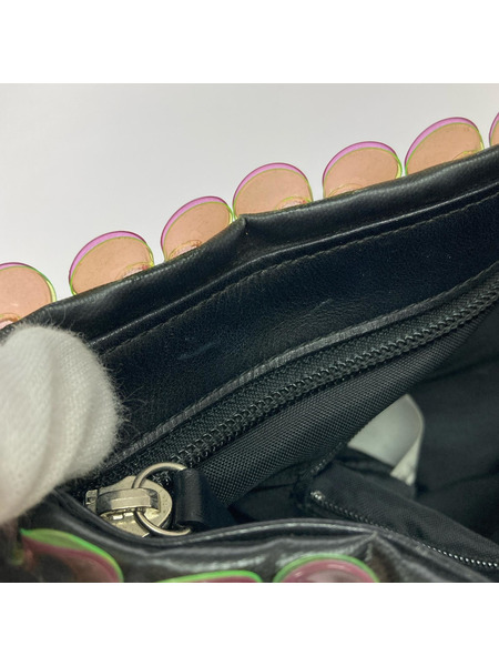 PLEATS PLEASE ハンドバッグ 花