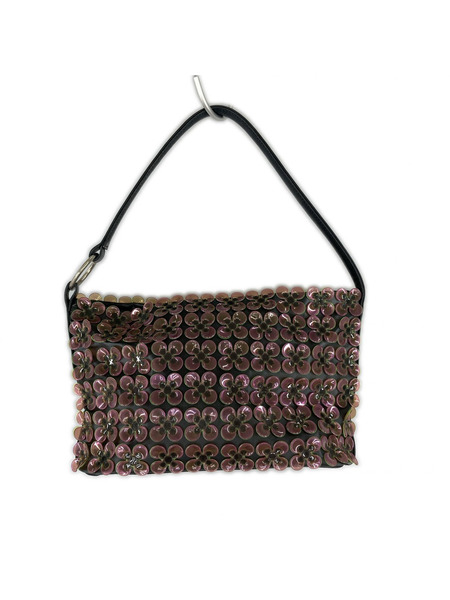 PLEATS PLEASE ハンドバッグ 花