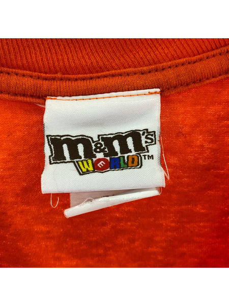 半袖Tシャツ・カットソー m&m's ロゴプリント S/S Tee オレンジ