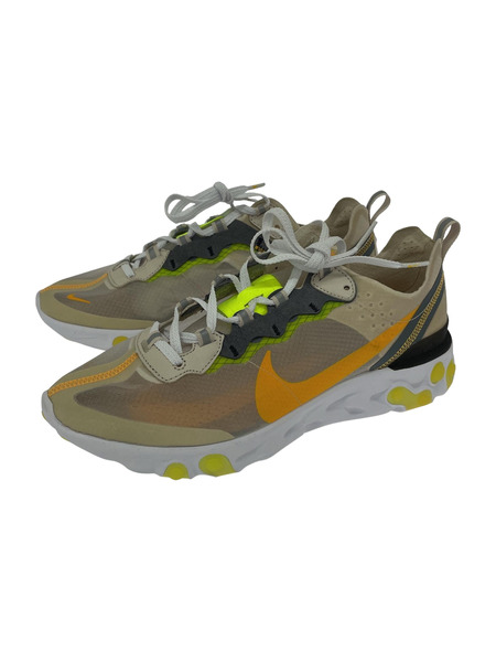 NIKE REACT ELEMENT 87 27.5cm AQ1090-101