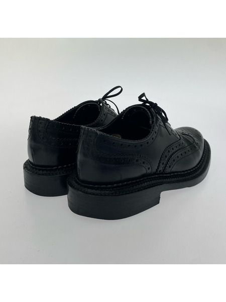 スニーカー ウイングチップ レザーシューズ