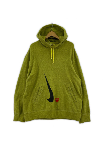 PLAY COMME des GARCONS パーカー × NIKE AD2021