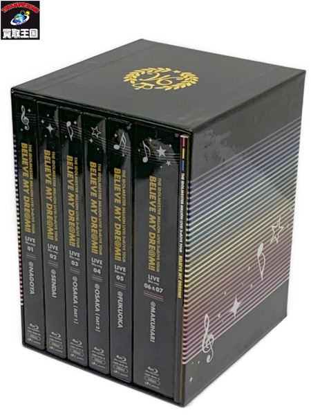 BD THE IDOLM@STER MILLION LIVE! 3rdLIVE TOUR BELIEVE MY DRE@M!! LIVE Blu-ray 全7巻セット 開封品 アイドルマスター ミリオンライブ! ミリマス