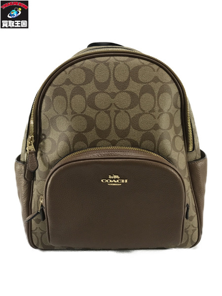 COACH リュックサック・バックパック シグネチャー 茶H2221-5671