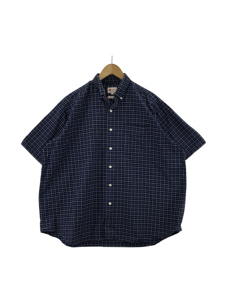 BEAMS JAPAN S/SタッタソールオックスBDシャツ BLU (S)