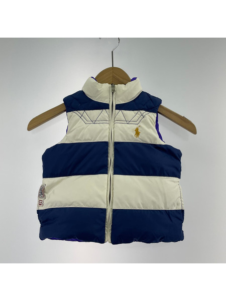 POLO RALPH LAUREN リバーシブルダウンベスト 110