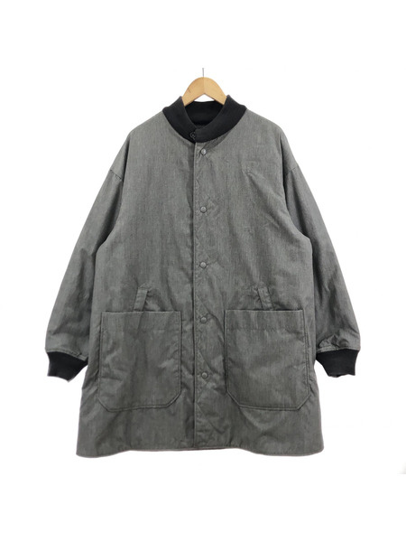 Engineered Garments ライナーロングジャケット ウール グレー M