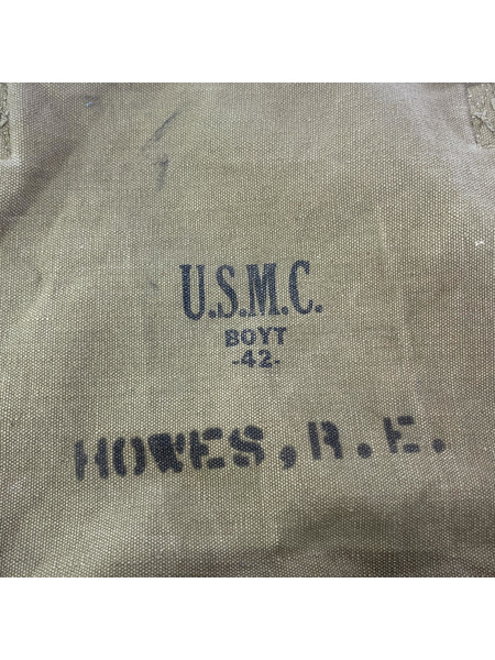 ショルダーバッグ U.S.M.C ミリタリーバッグ カーキ