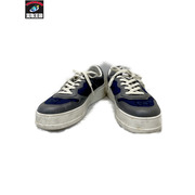 GUCCI インターロッキングG キャンバス×レザー ローカットスニーカー 9