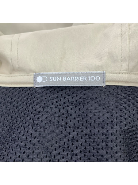 マウンテンパーカ SUN BARRIER 100 ベージュ (F)