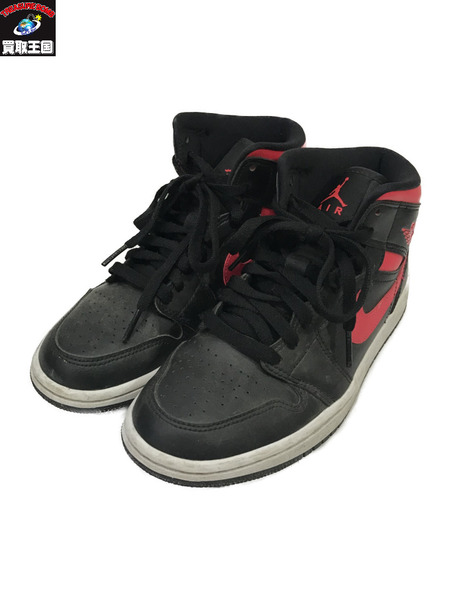 NIKE/AIR JORDAN 1 MID/BQ6472-004/23.5cm/ナイキ/エアジョーダン/黒