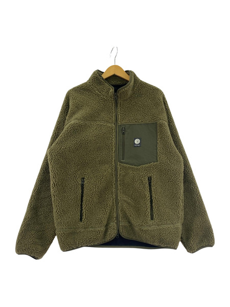 POLAR KIKI JACKET フリースジャケット M カーキ