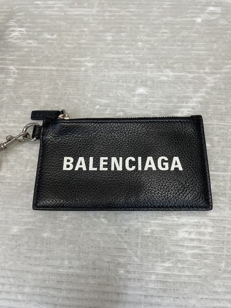 BALENCIAGA キーストラップ フラグメントケース ブラック