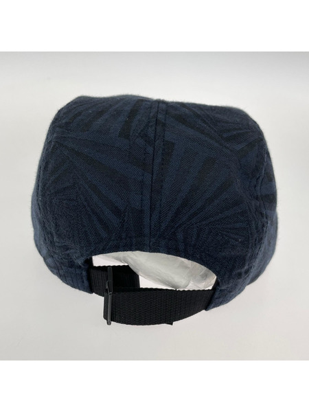 Supreme 15AW Wool Jacquard Gator Camp Cap