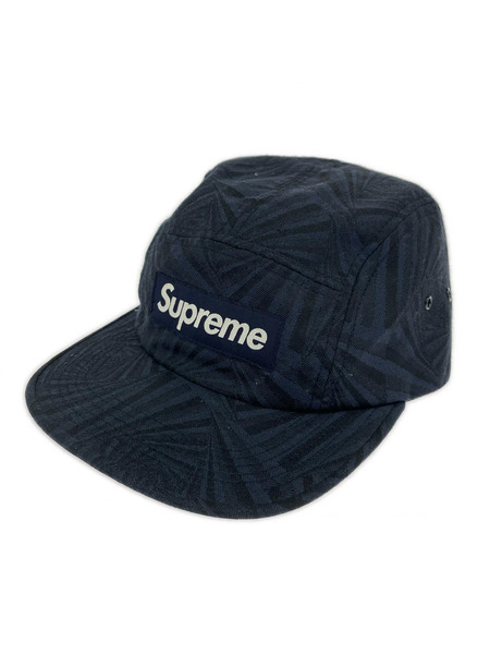 Supreme 15AW Wool Jacquard Gator Camp Cap