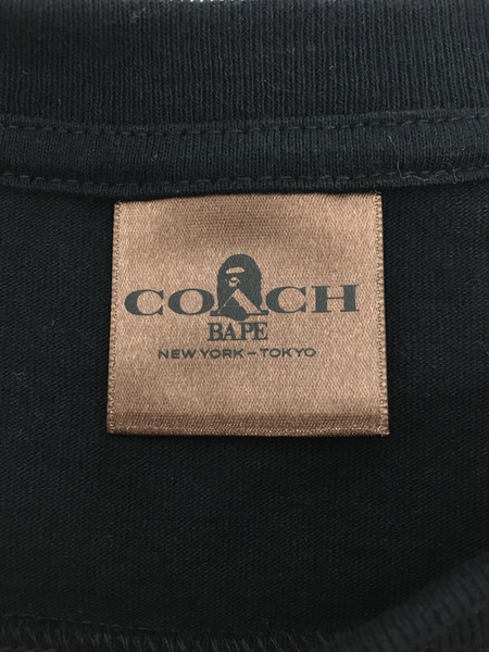 Coach/A BATHING APE/20SS/Tシャツ（XL)