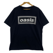 00s oasis オフィシャル バンドTシャツ(XL) ブラック