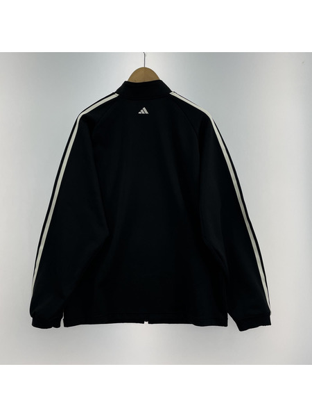 adidas OLD ハイネック トラックジャケット 黒 (O)