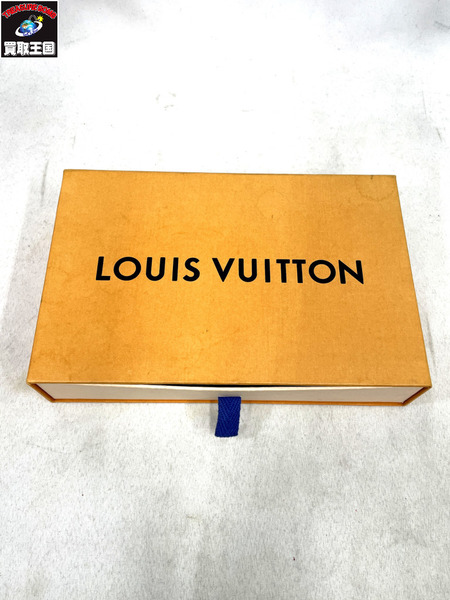 LOUIS VUITTON ルイヴィトン ダミエ アズール サンチュール LV イニシアル ベルト サイズ90 メンズ