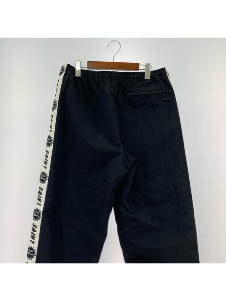 SAINT MICHAEL パンツ TRACK PANTS / SIDE TAPE/BLACK(L)