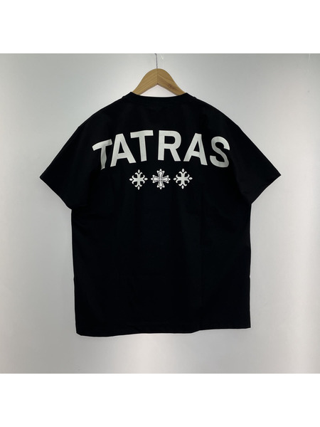 TATRAS 24SS AION ロゴプリントTee 01 ブラック MTAT24S8266-M[値下]