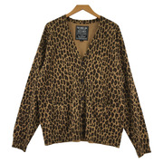 HYSTERIC GLAMOUR 25SS レオパード カーディガン (M)
