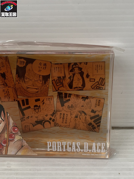 メーカー ワンピース アクリルブロック HEROES  エース[値下]