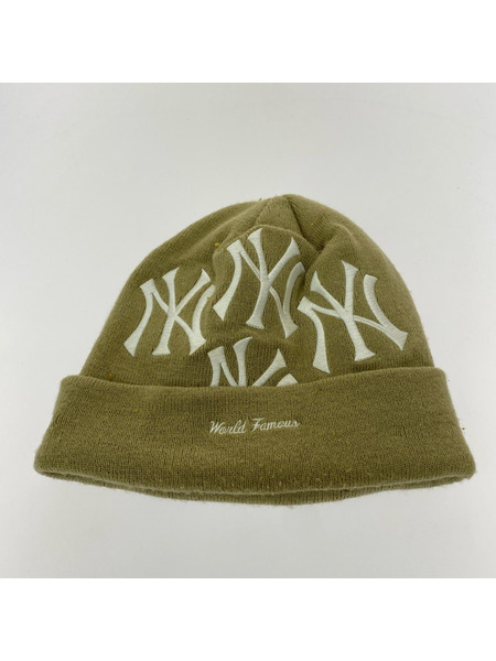 Supreme ニットキャップ new york yankees new era box