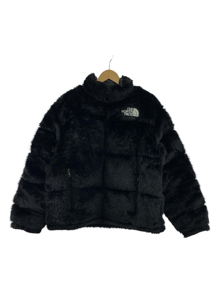 Supreme THE NORTH FACE Faux Fur Nuptse Jacket(M)