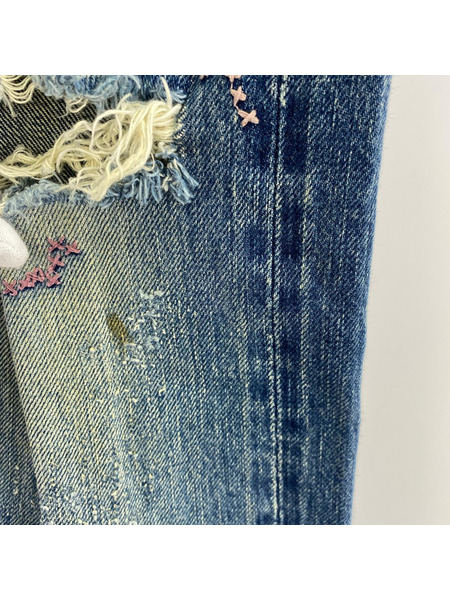 HYSTERIC GLAMOUR デニム・ジーンズ KINKY JEANS/ダメージ加工/M