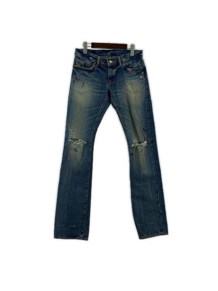 HYSTERIC GLAMOUR デニム・ジーンズ KINKY JEANS/ダメージ加工/M