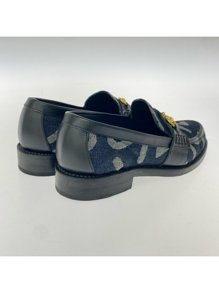 EVISU シューズ カモメ総柄 ビットローファー