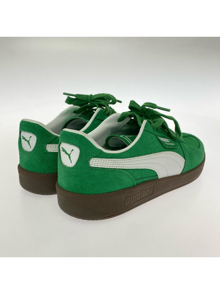 PUMA スニーカー PALERMO スウェード グリーン 28.0cm