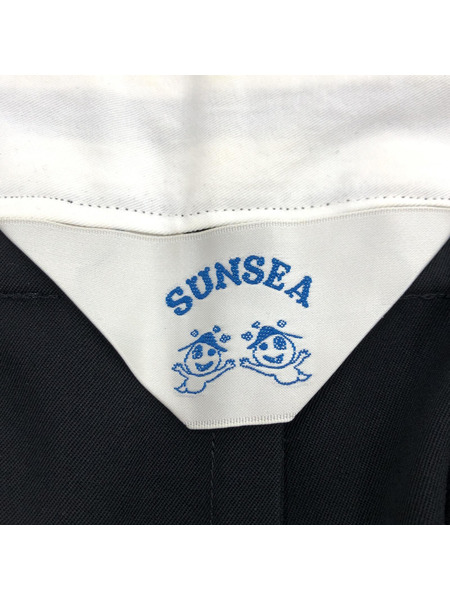 SUNSEA/ウールスラックス/3/ブラック
