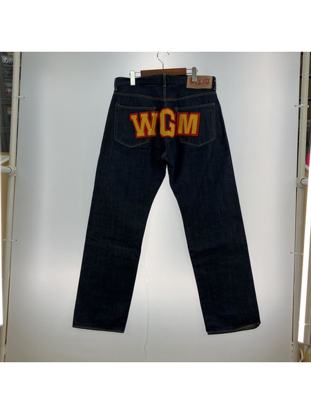 A BATHING APE　WGM SHARK DENIM PANT シャークモチーフ