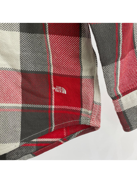 THE NORTH FACE PURPLE LABEL 長袖シャツ nanamica チェックシャツ レッド S